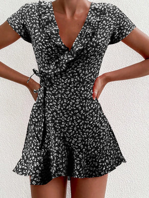 Black, front view