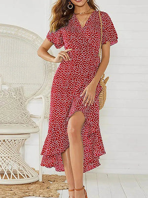 Red, front view