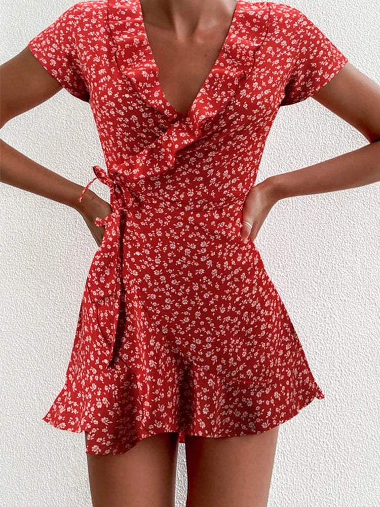 Red, front view