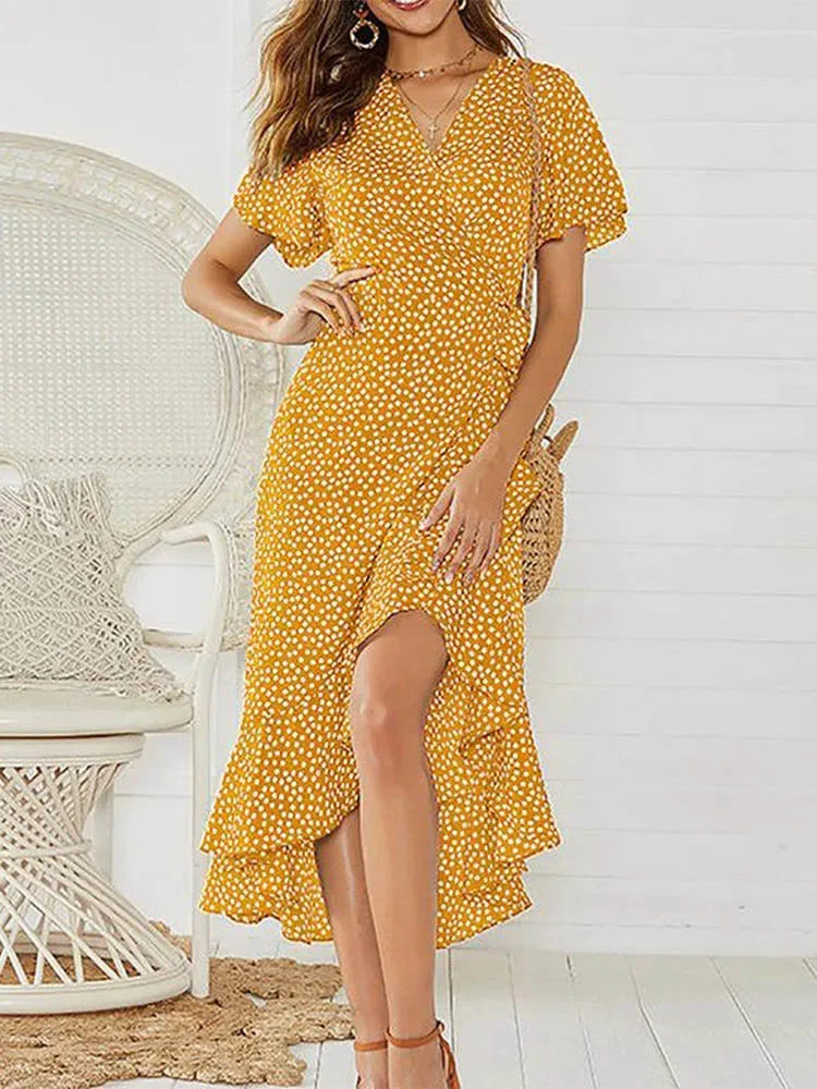 Yellow, front view