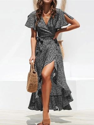 Black, front view
