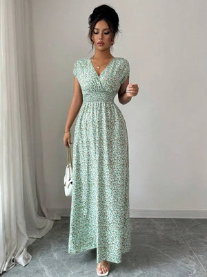 Mint floral, front view